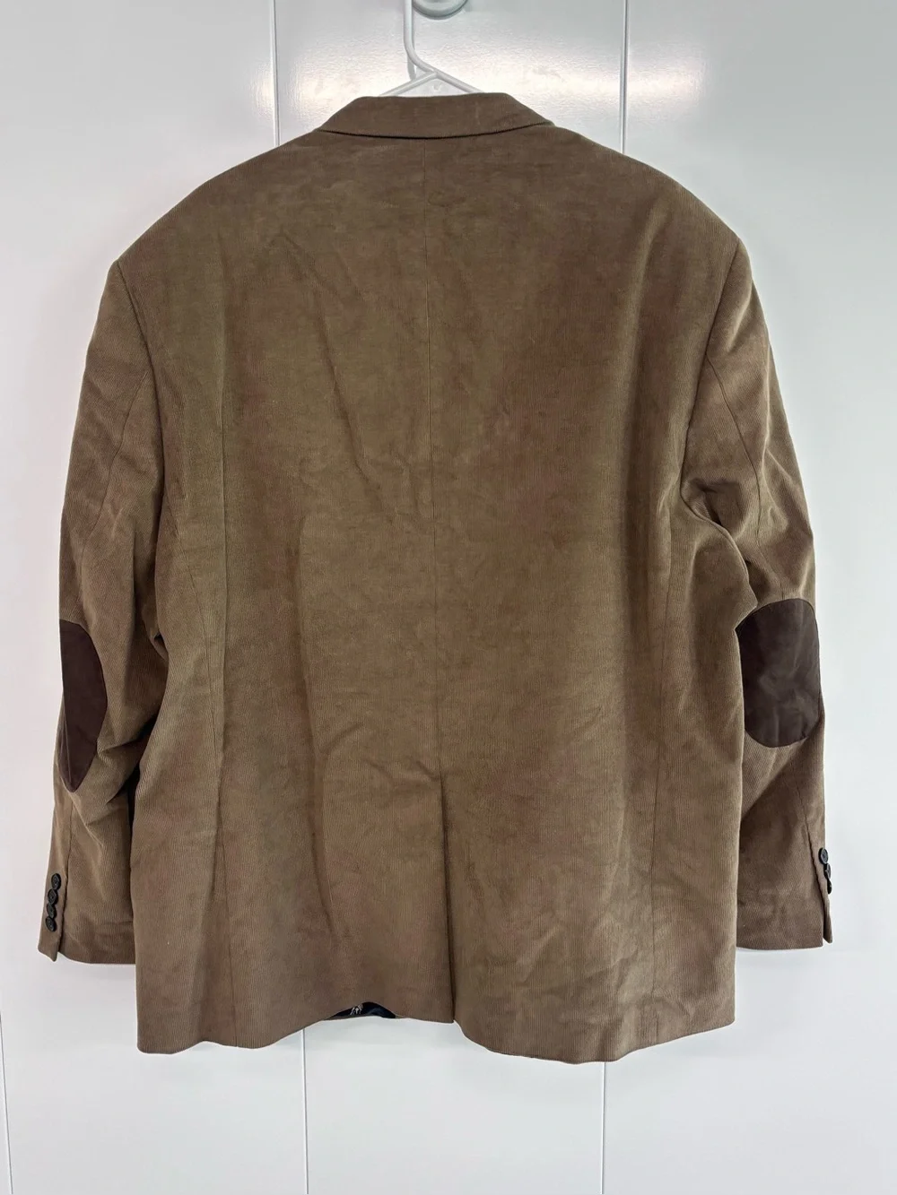 Lauren Ralph Lauren Corduroy Blazer Men's 50R Brown Suede Elbow Patches 50R